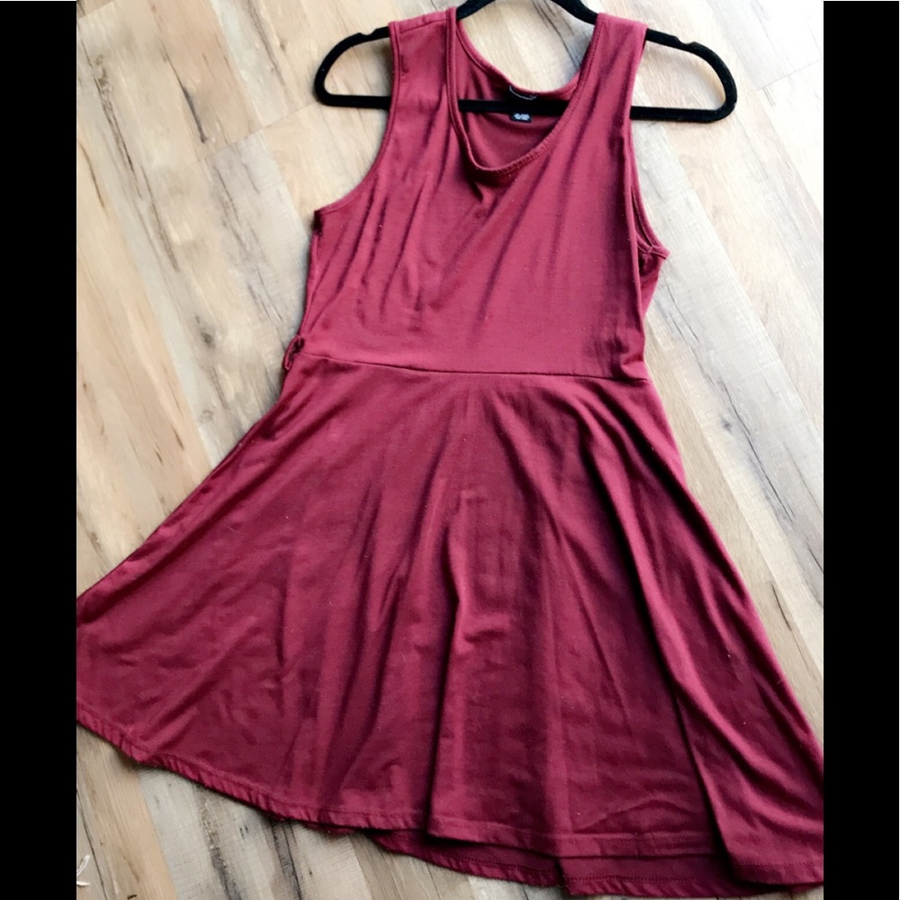 Maroon dress